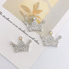 Alloy Handwoven Diamond Crown Mobile Phone Case And Shoe Accessories