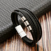 Alloy Handwoven Geometric Bracelets For Men Electroplated Highend Jewelry Accessories