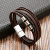 Alloy Handwoven Geometric Bracelets For Men Electroplated Highend Jewelry Accessories