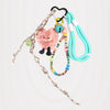 Alloy Heart And Sunflower Patterned Bag Pendant With Electroplating Retro Elegant Style