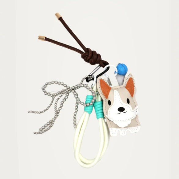 Alloy Heart And Sunflower Patterned Bag Pendant With Electroplating Retro Elegant Style