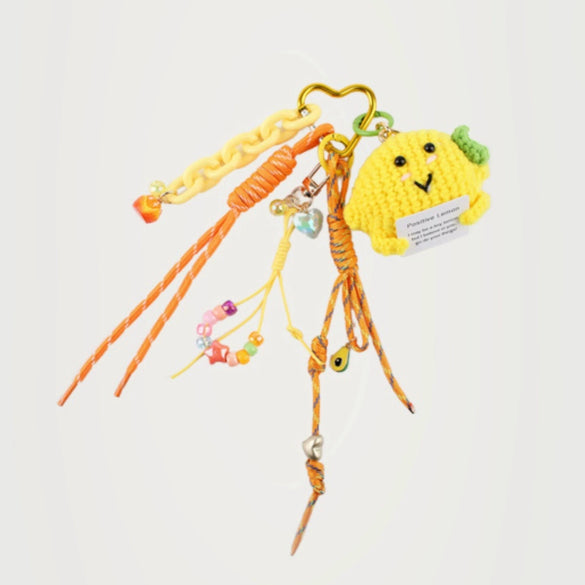 Alloy Heart And Sunflower Patterned Bag Pendant With Electroplating Retro Elegant Style
