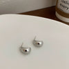 Alloy Heart Drop Earrings For Women With Electroplating Design
