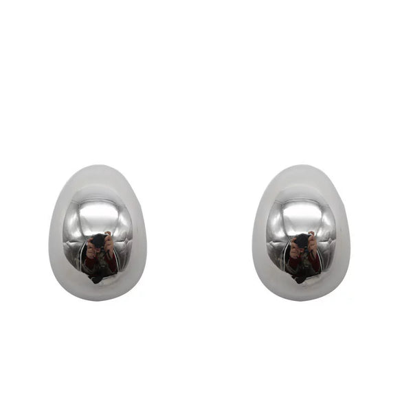 Alloy Heart Drop Earrings For Women With Electroplating Design