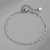 Alloy Heart Shape Beads Chain Foot Accessories For Women Simple Style