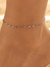 Alloy Heart Shape Beads Chain Foot Accessories For Women Simple Style