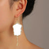 Alloy Heart Shape Electroplated Fashion Clavicle Necklace For Girls
