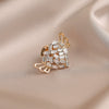 Alloy Heart Shape Electroplated Women's Brooch Clothing Accessories