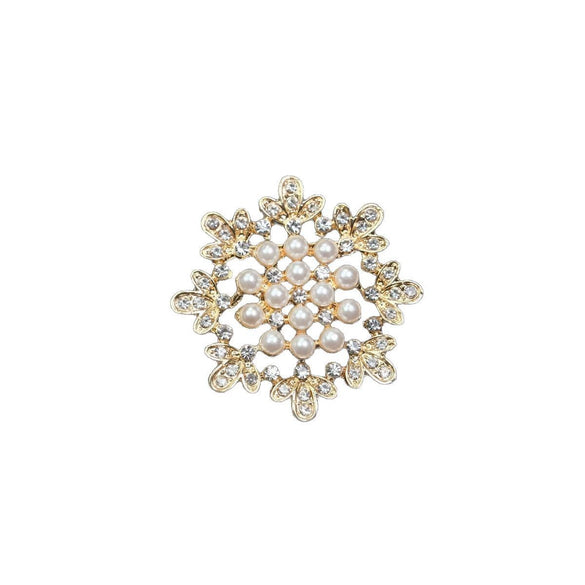 Alloy Heart Shape Electroplating Elegant Multifunctional Brooch For Women And Unisex