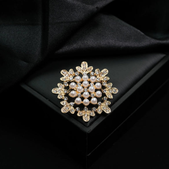 Alloy Heart Shape Electroplating Elegant Multifunctional Brooch For Women And Unisex