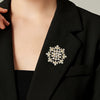 Alloy Heart Shape Electroplating Elegant Multifunctional Brooch For Women And Unisex