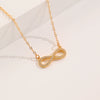 Alloy Heart Shape Geometric Microinlaid Electroplated Pendant Necklace For Women