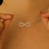 Alloy Heart Shape Geometric Microinlaid Electroplated Pendant Necklace For Women