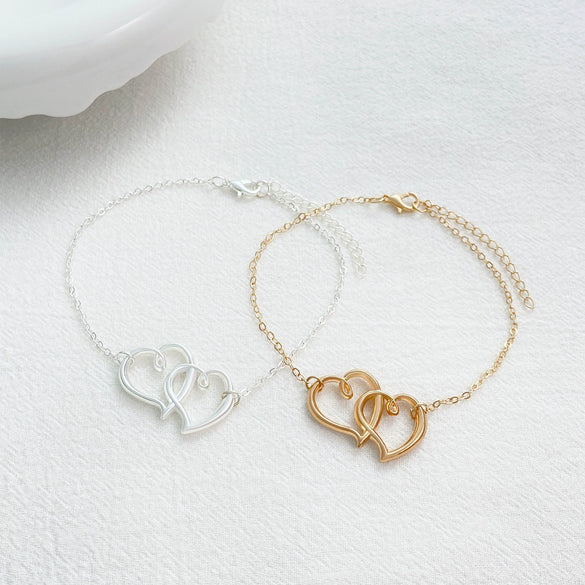Alloy Heart Shape Simple Love Anklet For Women In Ins Style