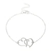 Alloy Heart Shape Simple Love Anklet For Women In Ins Style