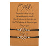 Alloy Heart Shaped Geometric Woven Couple Friendship Bracelet