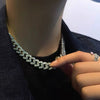 Alloy Hip Hop Geometric Diamond Cuban Bracelet Unisex Jewelry