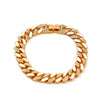 Alloy Hip Hop Geometric Diamond Cuban Bracelet Unisex Jewelry