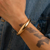 Alloy Hiphop Fashion Glitter Irregular Men's Bracelet With Electroplating