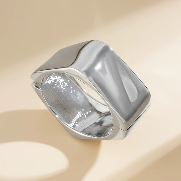 Alloy Hiphop Fashion Glitter Irregular Men's Bracelet With Electroplating