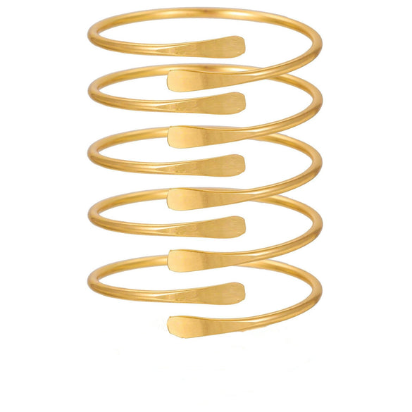 Alloy Hiphop Punk Fist Open Bracelet With Electroplating And Geometric Style