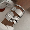 Alloy Hiphop Style Bracelet With Electroplating Treatment
