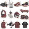 Alloy Hiphop Style Dripping Oil Totem Pendant Key Chain Bag Accessories