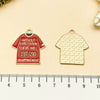 Alloy Hiphop Style Dripping Oil Totem Pendant Key Chain Bag Accessories