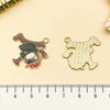 Alloy Hiphop Style Dripping Oil Totem Pendant Key Chain Bag Accessories