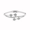 Alloy Hollow Love Geometric Electroplated Bracelet Fashion Temperament Watch Accessories