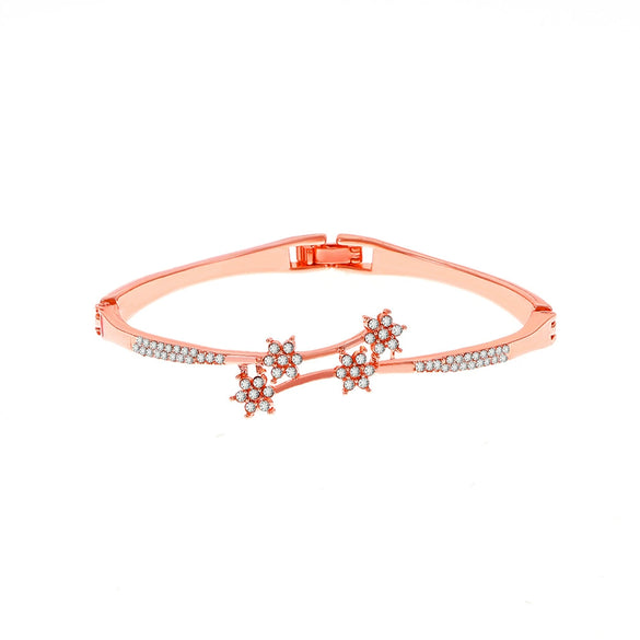 Alloy Hollow Love Geometric Electroplated Bracelet Fashion Temperament Watch Accessories