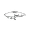 Alloy Hollow Love Geometric Electroplated Bracelet Fashion Temperament Watch Accessories