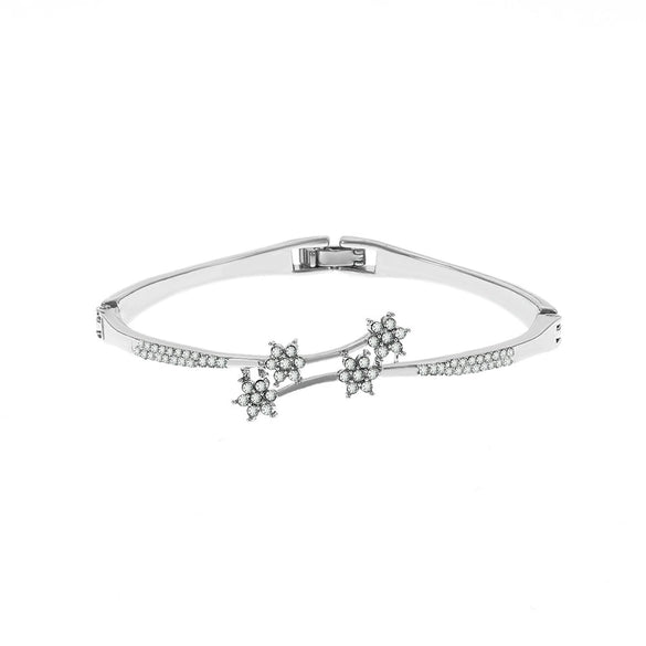 Alloy Hollow Love Geometric Electroplated Bracelet Fashion Temperament Watch Accessories