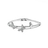 Alloy Hollow Love Geometric Electroplated Bracelet Fashion Temperament Watch Accessories