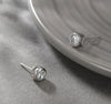 Alloy Inlaid Zircon Geometric Electroplated Simple Women's Earrings
