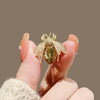 Alloy Insect Brooch Electroplated Trendy Highend Coat Suit Decoration For Men And Women