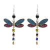 Alloy Insect Pattern Retro Tassel Women's Long Earrings