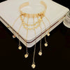 Alloy Irregular Geometric Electroplated Bracelets For Women Stylish Cool Jewelry