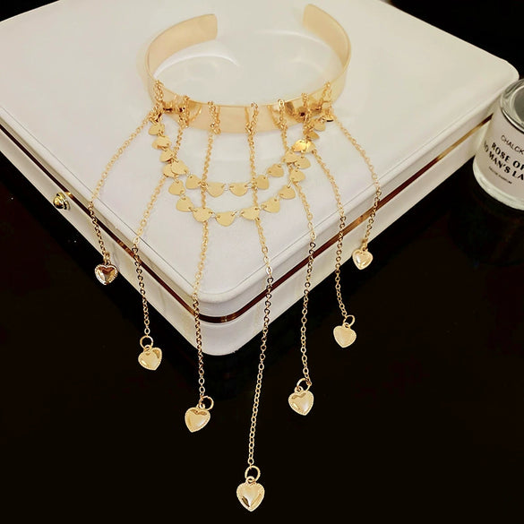 Alloy Irregular Geometric Electroplated Bracelets For Women Stylish Cool Jewelry