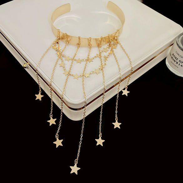 Alloy Irregular Geometric Electroplated Bracelets For Women Stylish Cool Jewelry