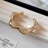 Alloy Irregular Geometric Electroplated Bracelets For Women Stylish Cool Jewelry