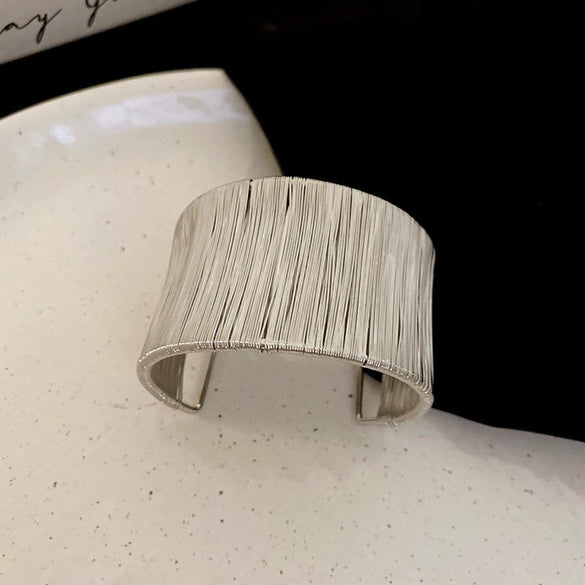 Alloy Irregular Geometric Electroplated Bracelets For Women Stylish Cool Jewelry
