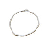 Alloy Irregular Geometric Round Fold Hollow Frame Diy Handmade Jewelry Pendant Material Accessories Minimalist Style