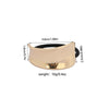Alloy Irregular Hair Ring Retro Distinctive With Electroplating Treatment