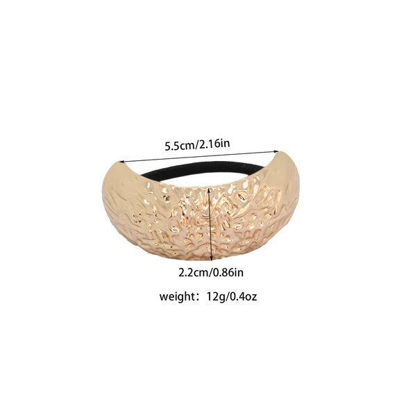 Alloy Irregular Hair Ring Retro Distinctive With Electroplating Treatment
