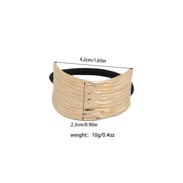 Alloy Irregular Hair Ring Retro Distinctive With Electroplating Treatment