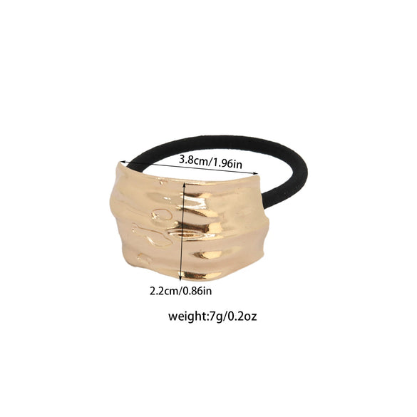 Alloy Irregular Hair Ring Retro Distinctive With Electroplating Treatment