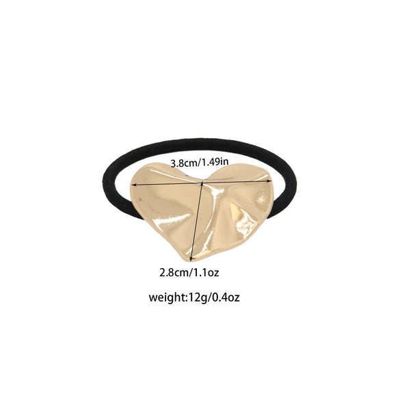 Alloy Irregular Hair Ring Retro Distinctive With Electroplating Treatment