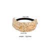 Alloy Irregular Hair Ring Retro Distinctive With Electroplating Treatment
