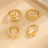 Alloy Irregular Minimalist Electroplated Bracelet